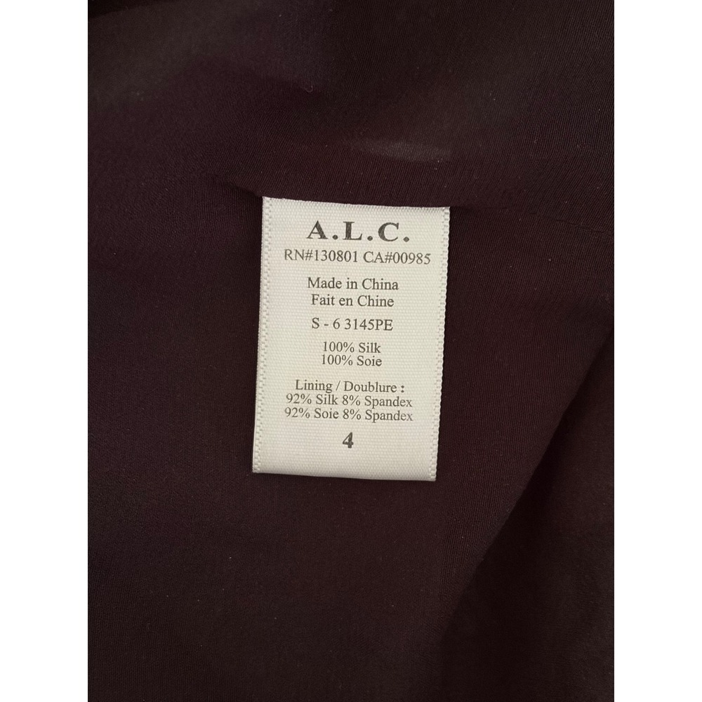 A.L.C. Bell Silk Floral Midi Pencil Skirt Spencer Hastings Pretty Little Liars 4 - Picture 5 of 10